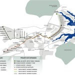 Brasilias tunnelbanekarta