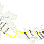 Valparaiso tunnelbanekarta