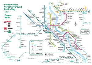 Mapa métros Bonn 3