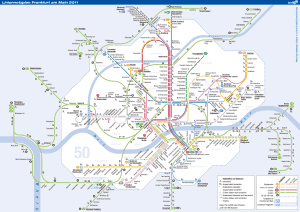 Mapa metr Frankfurt 1 2011