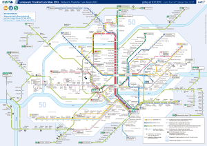 Mapa metr Frankfurt 2 2011