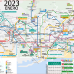 Kart over Barcelona metro