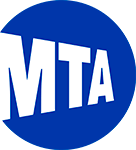 Логотип метро Нью-Йорка.