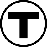 ボストン地下鉄のロゴ.