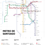 Mapa metra Santiago