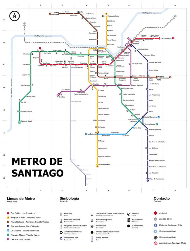 Metrô De Santiago